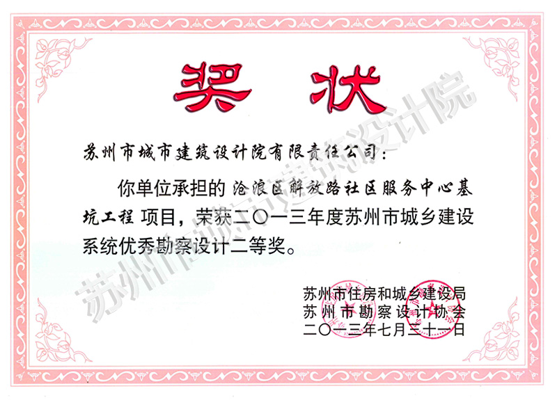 2013年市勘察